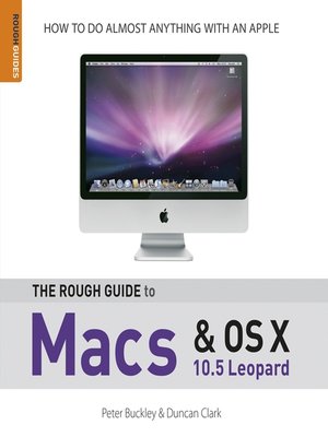 cover image of The Rough Guide to Macs and OS X